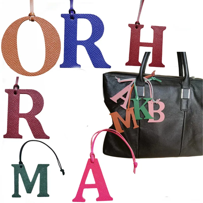 Monogram Keychain Leather - Großhandel Einzelhandel Luxus echtes Natur leder