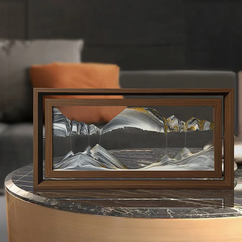 3D drehbare Sand landschaft be – Engraved Wood Frame Bewertung und Preis