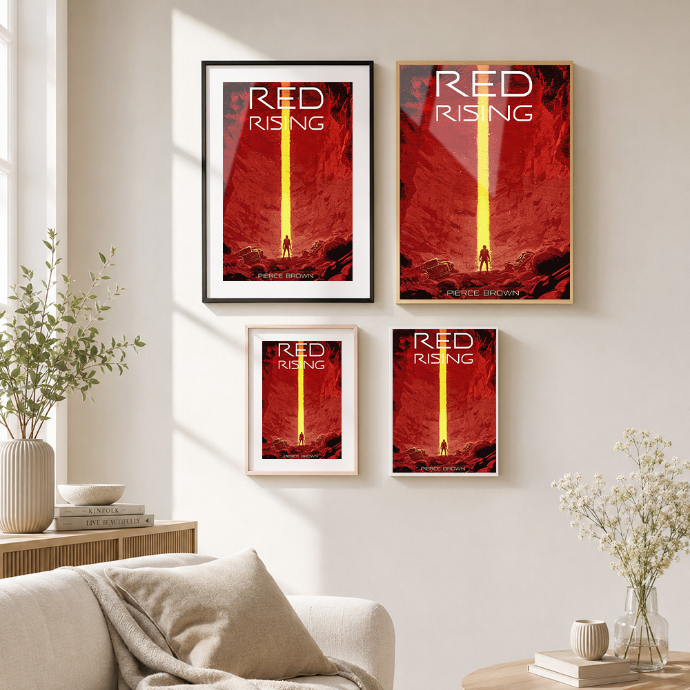 Rotes Buchcover-Poster mit Alu – Custom Photo Book Bewertung und Preis
