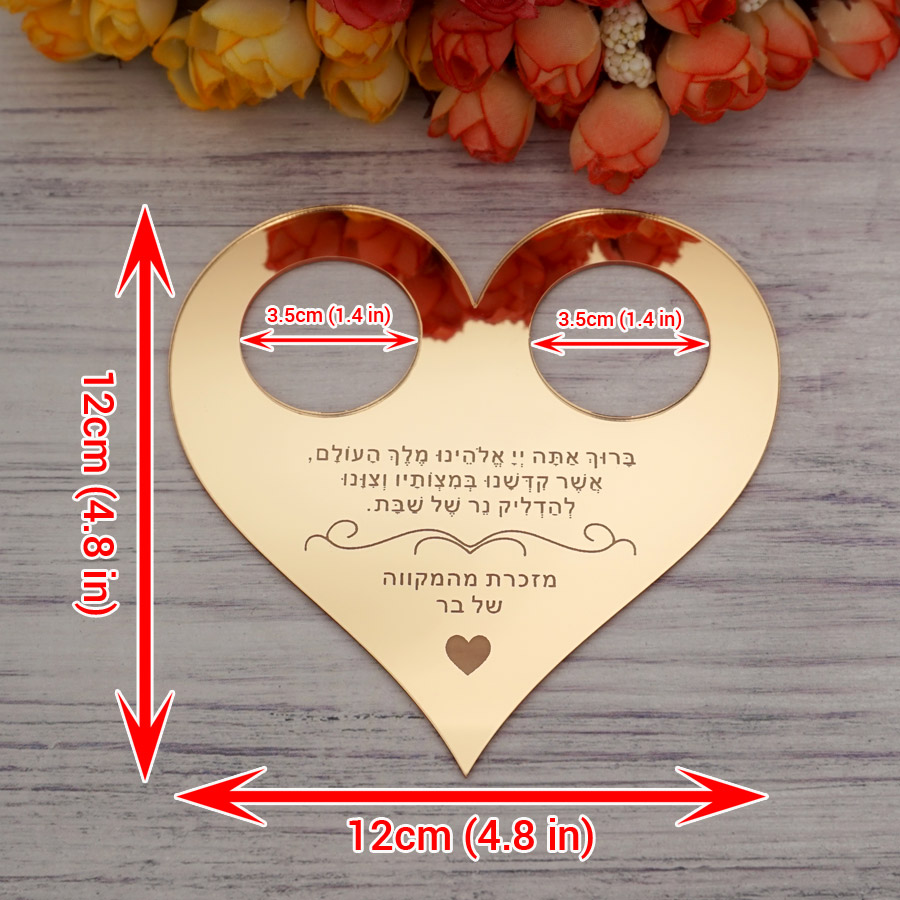 Acrylspiegel, individueller Te – Personalised Candle Label Bewertung und Preis